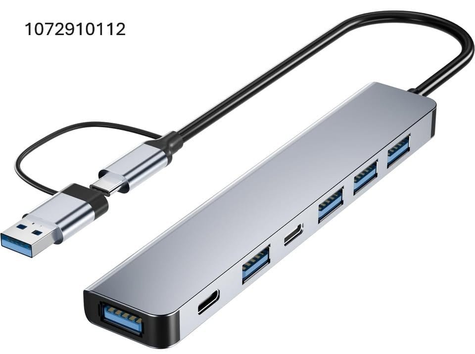 Upgrade? USB C/USB Hub, BERLAT Aluminum 7 in 1 USB C & USB Hub with USB 3.0, USB 2.0