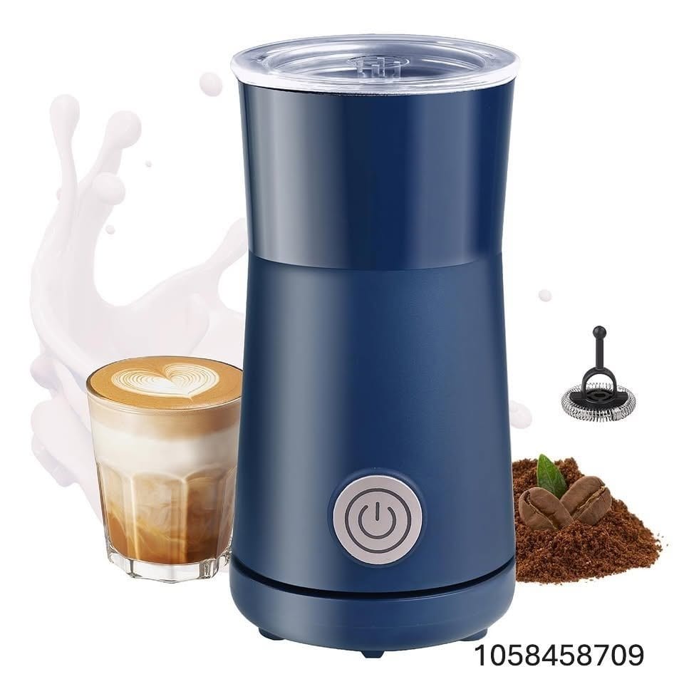 Huogary Milk Forther Simple Milk Frother and Steamer 2-in-1 Milk Steamer with Hot Milk Foam