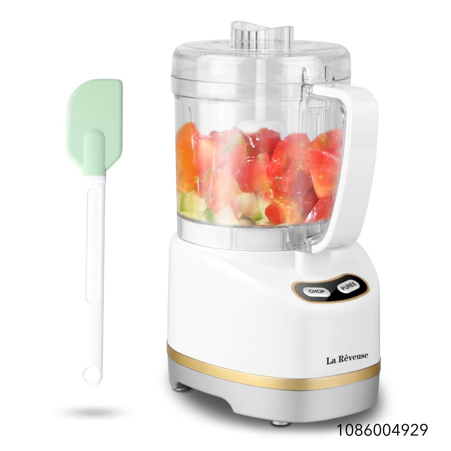 La Reveuse Electric Mini Food Processor Small Chopper 200 Watts 2-Cup
