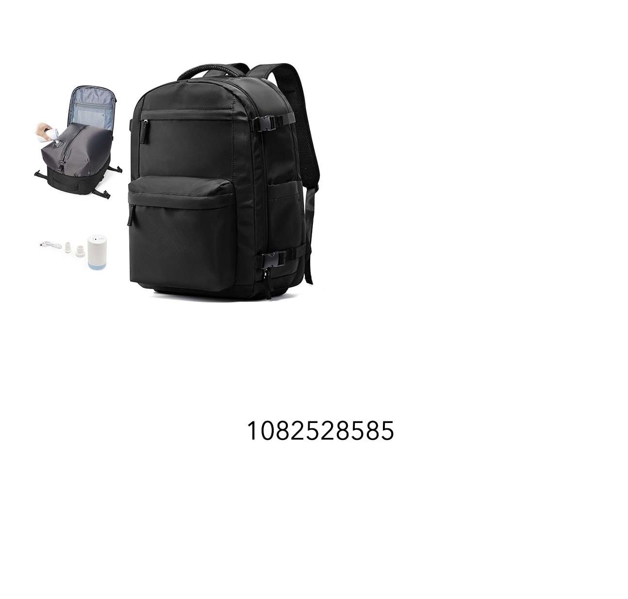 Vacuum Seal Backpack for Travel with Air Pump Daypack Carry on Flight Approved