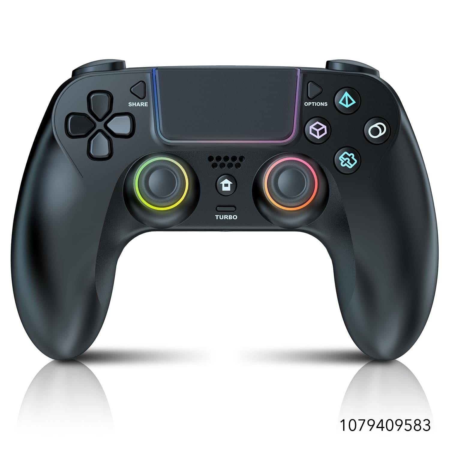 GUOC LED Wireless Controller for PS5 with Hall Effect Joystick and Trigger