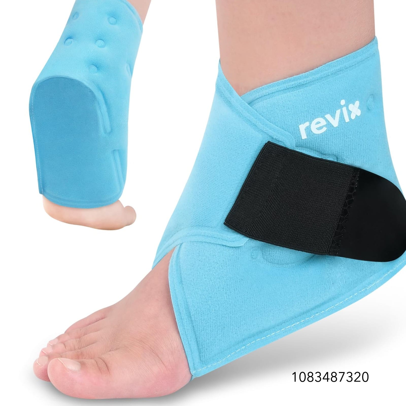 REVIX Ankle Ice Pack Wrap