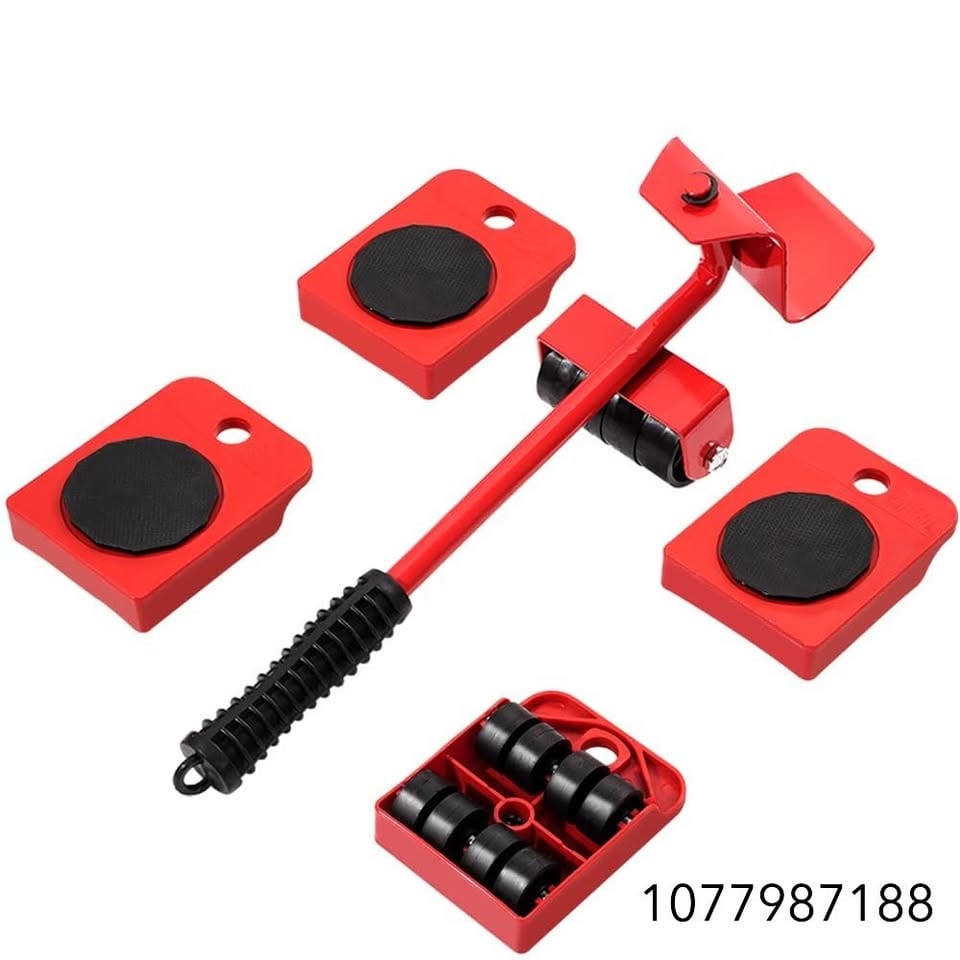 Vivicreate Furniture Lifter Mover Tool Set with Wheels Heavy Duty Moving Dolly Kit for Sofa Bed